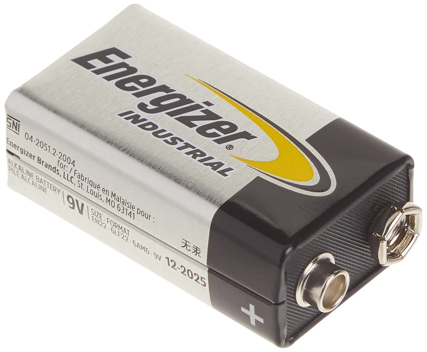 EVERREADY バッテリー PP9 大型9V電池 Eveready Silver PP9 Battery 9V 6F100, 276, S306, GP1603S